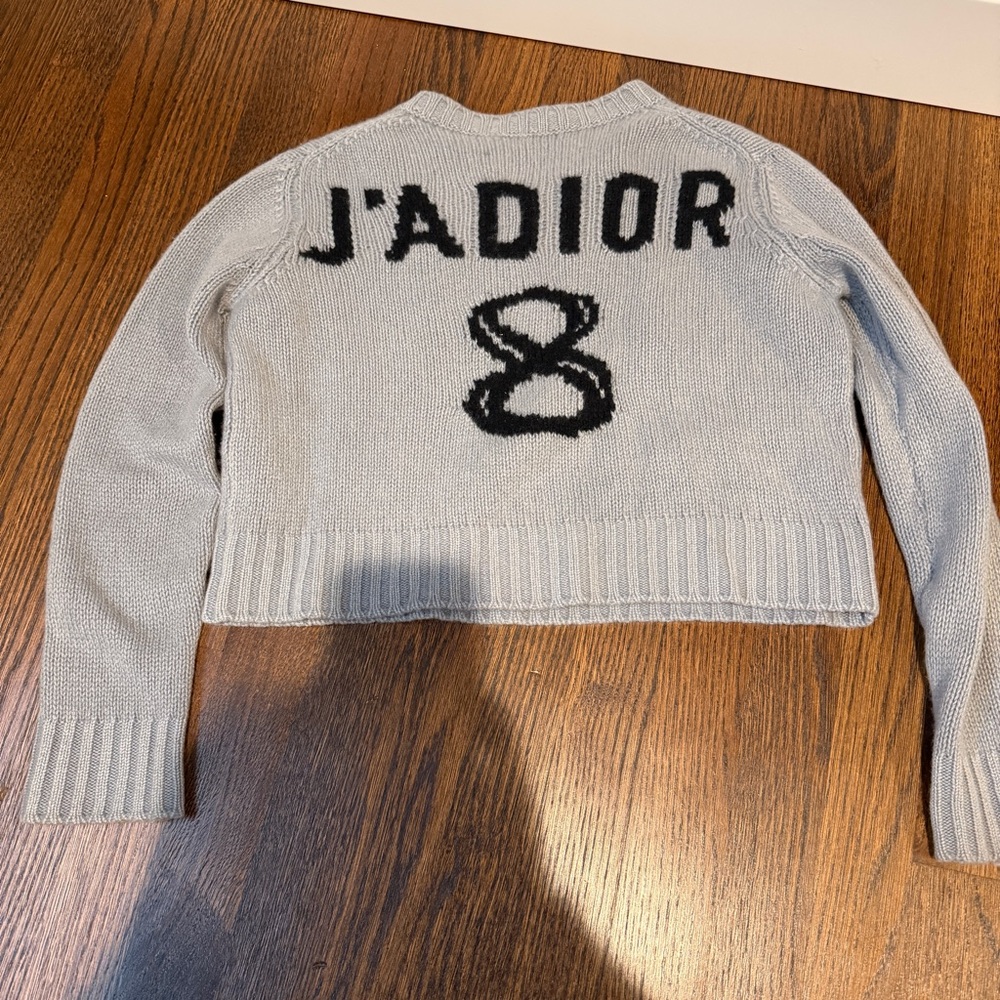 Christian Dior J’adore Dior cropped sweater French 36/ US 4